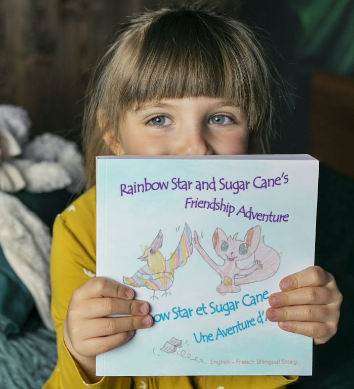 girl with book eye comp